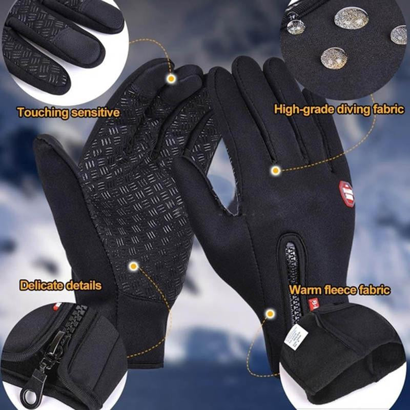 Winter Gloves Women Men Ski Snow Gloves Liner Thermal Warm Touch Screen, Suit for Running, Cycling, Biking, Hiking, Driving, Walking, Typing, Freezer Work, Sports, Soccer, Shooting, Gaming