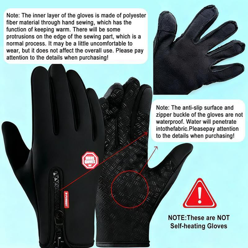 Winter Gloves Women Men Ski Snow Gloves Liner Thermal Warm Touch Screen, Suit for Running, Cycling, Biking, Hiking, Driving, Walking, Typing, Freezer Work, Sports, Soccer, Shooting, Gaming